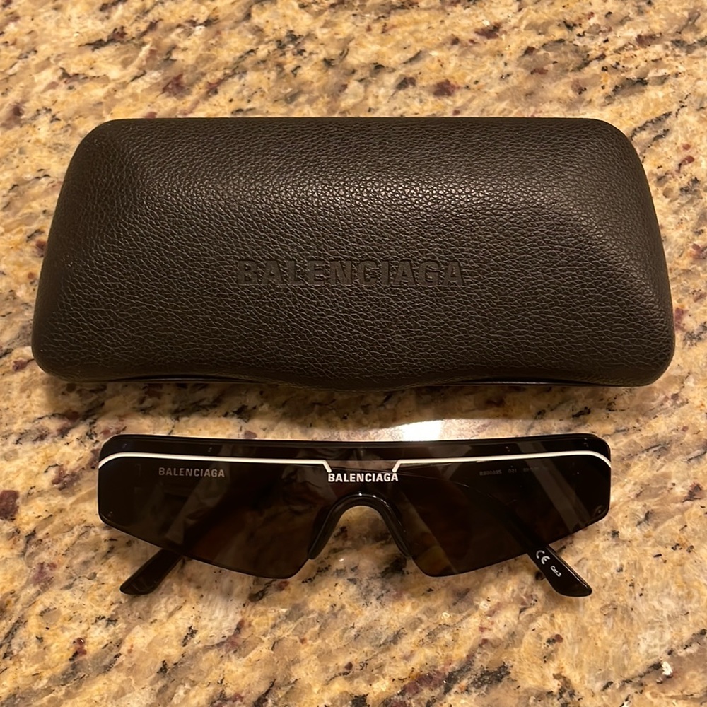 Balenciaga Ski Rectangle sunglasses